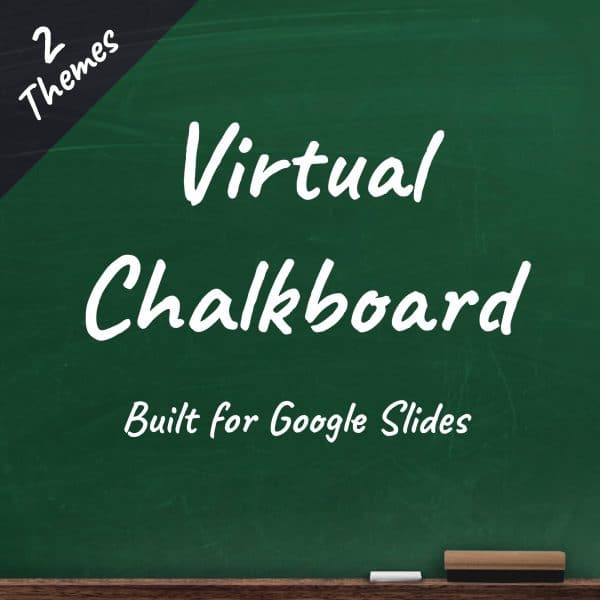 Virtual Chalkboard - Google Slides Theme - Teachers Pay Teachers Exclusive