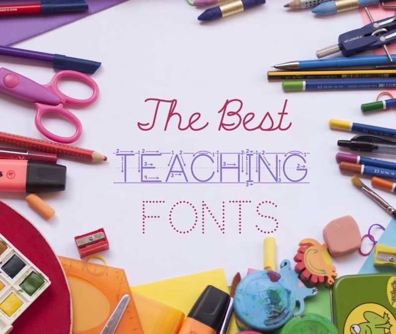 Famille de police Teaching Print