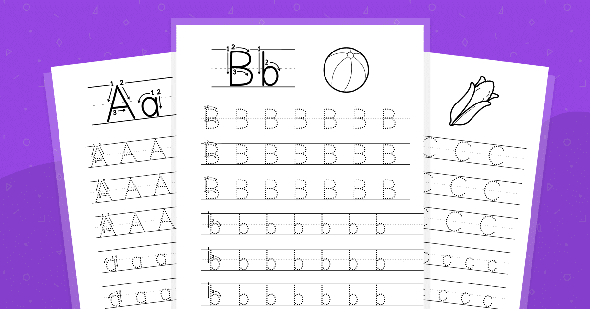 Free Alphabet Tracing Sheets - Lewis Creative