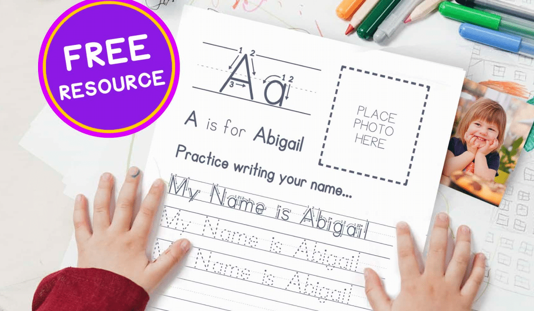 3 Free Ways to Make Tracing Worksheets for Your Classroom